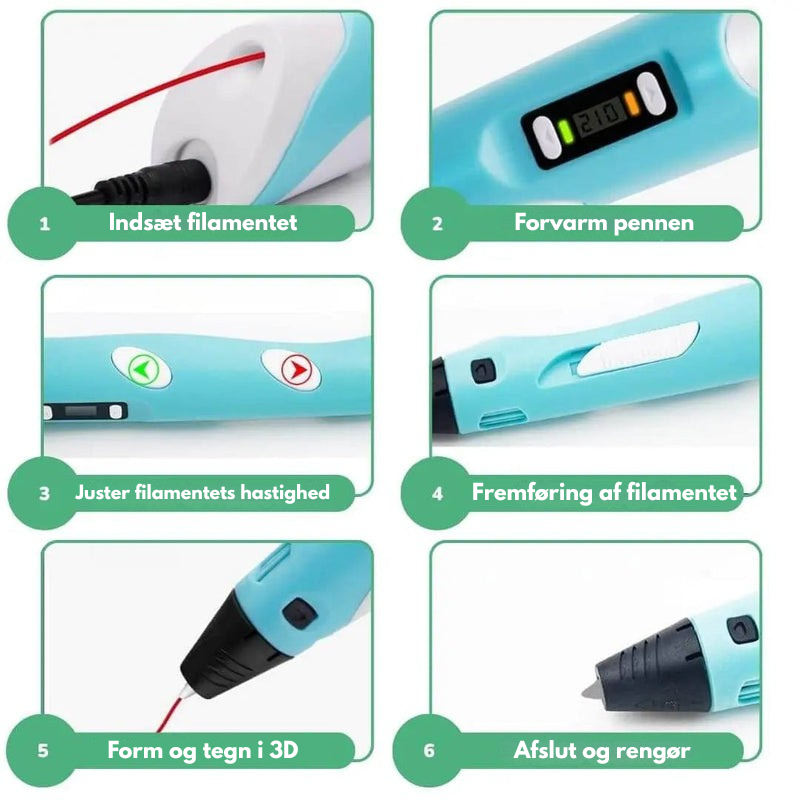 Stylo 3D Innovant – Créez en Trois Dimensions