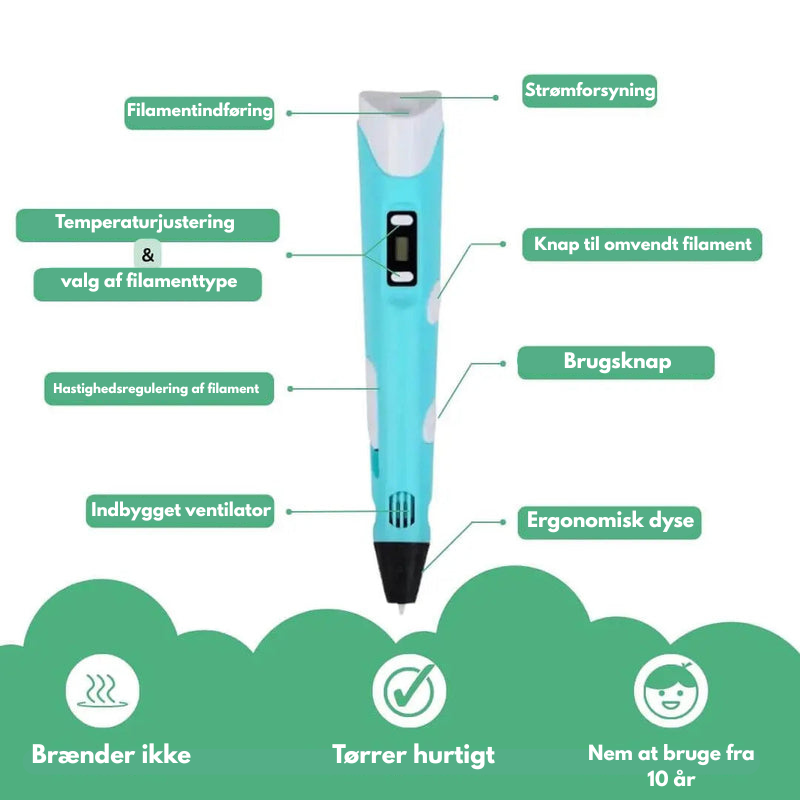 Stylo 3D Innovant – Créez en Trois Dimensions
