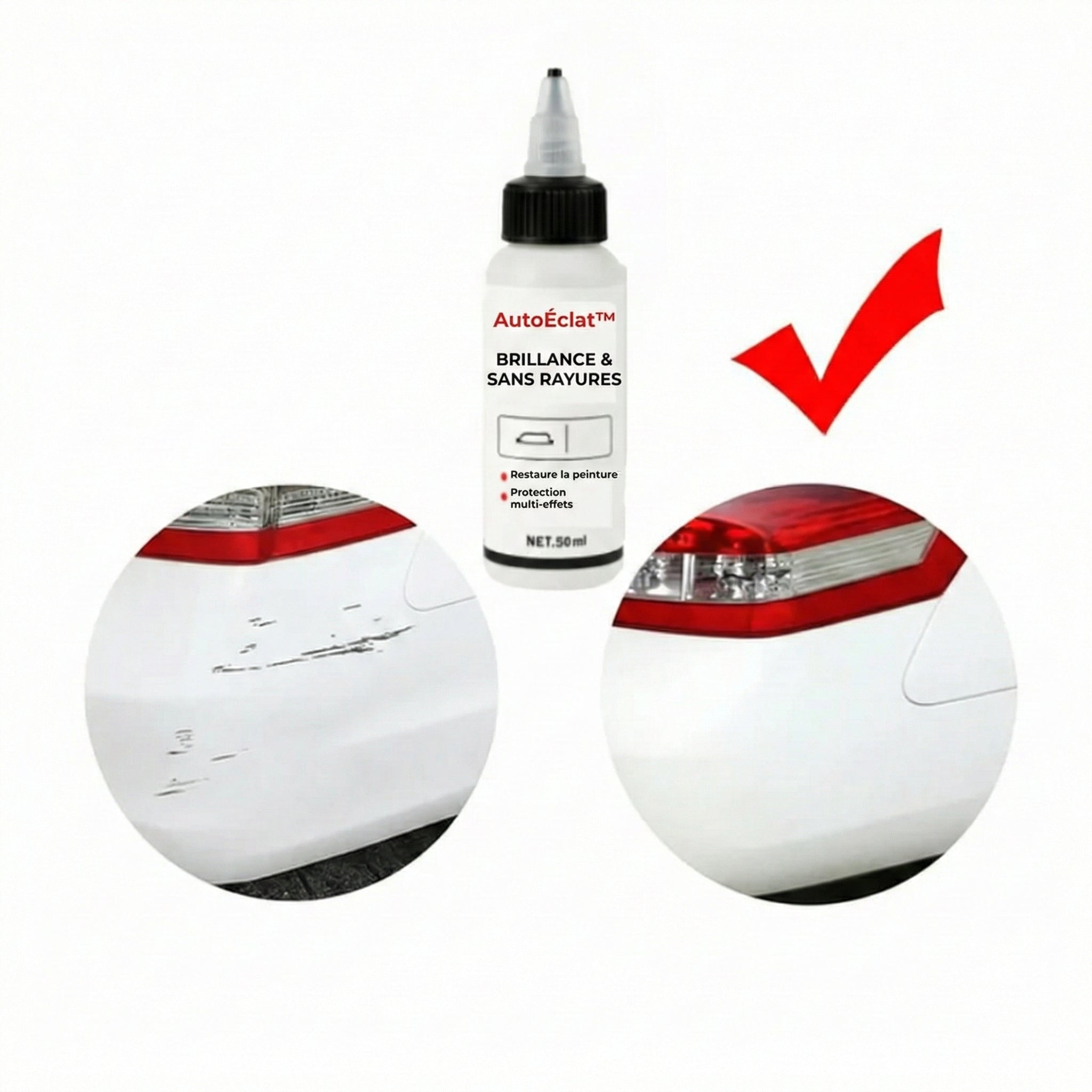 AutoÉclat™ – Élimine les rayures. Restaure l'éclat.