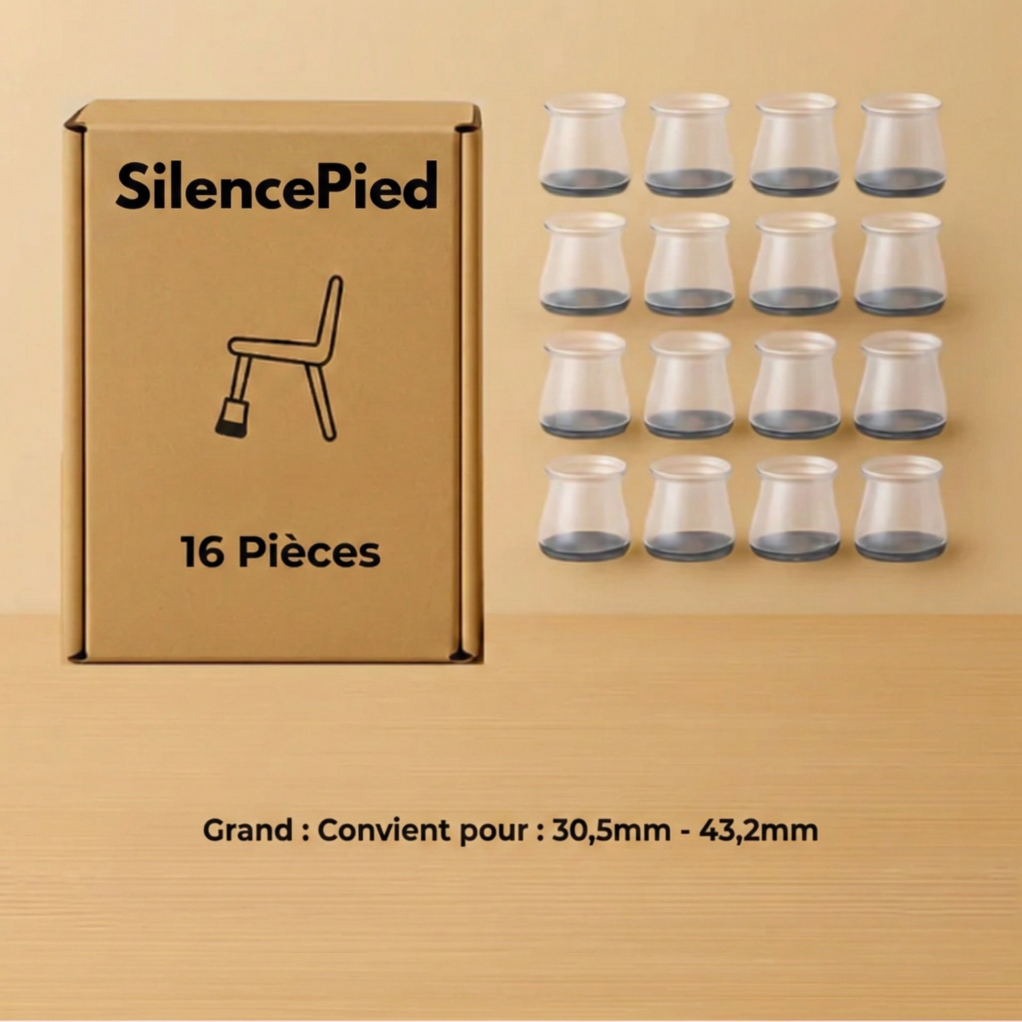 SilencePied™ – La meilleure protection insonorisante pour votre sol !