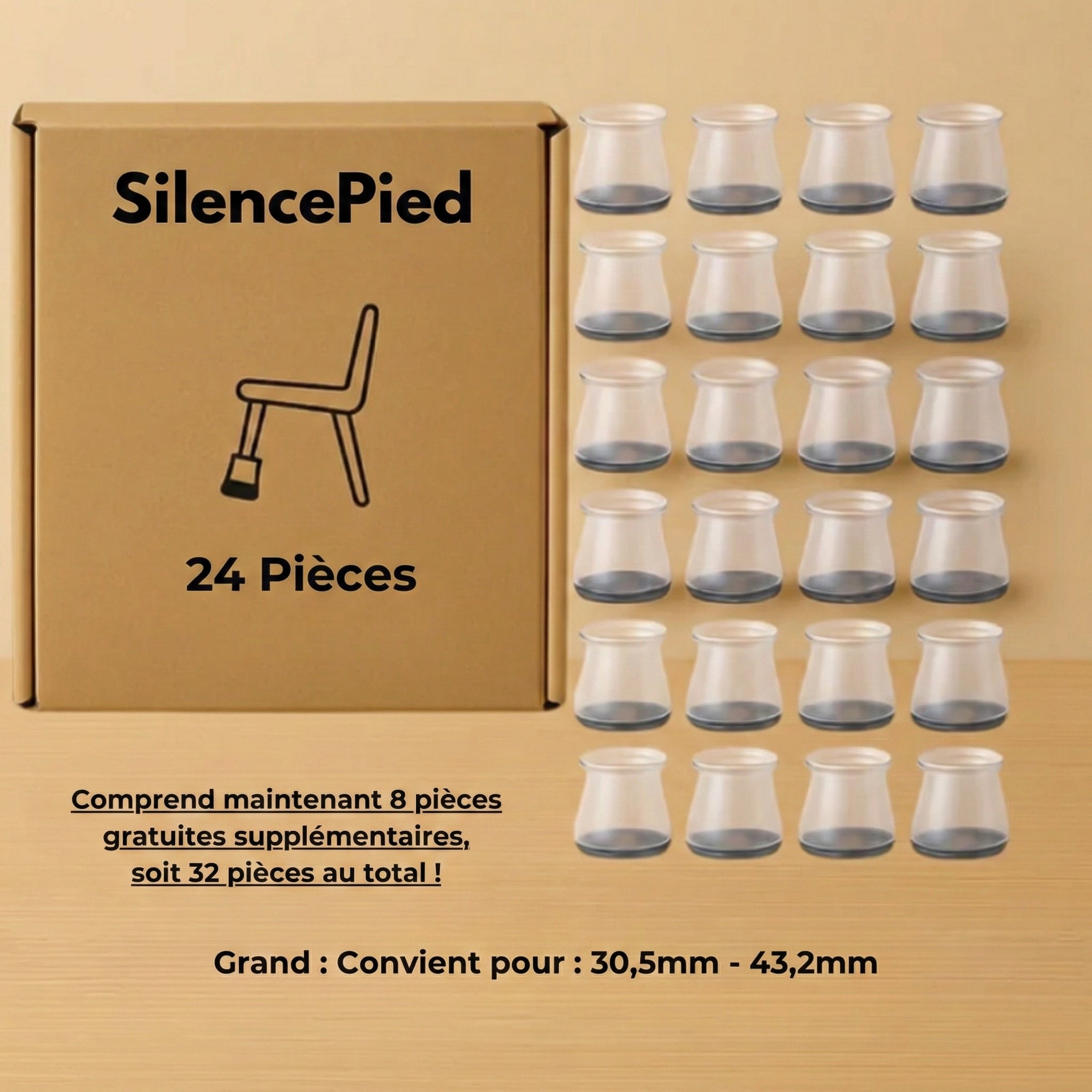 SilencePied™ – La meilleure protection insonorisante pour votre sol !