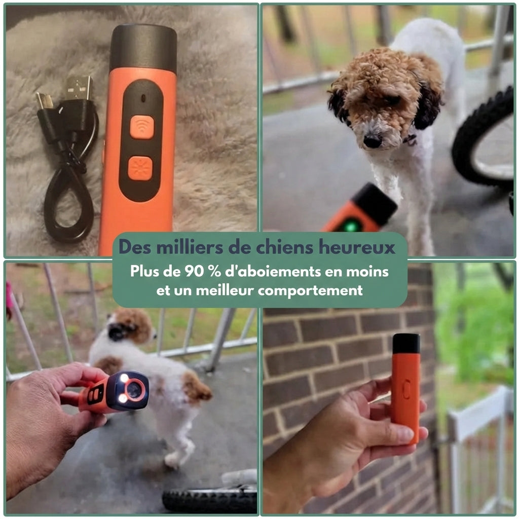 SoniDress™ Pro – Dressage Ultrasonique Doux pour une Maison Sereine