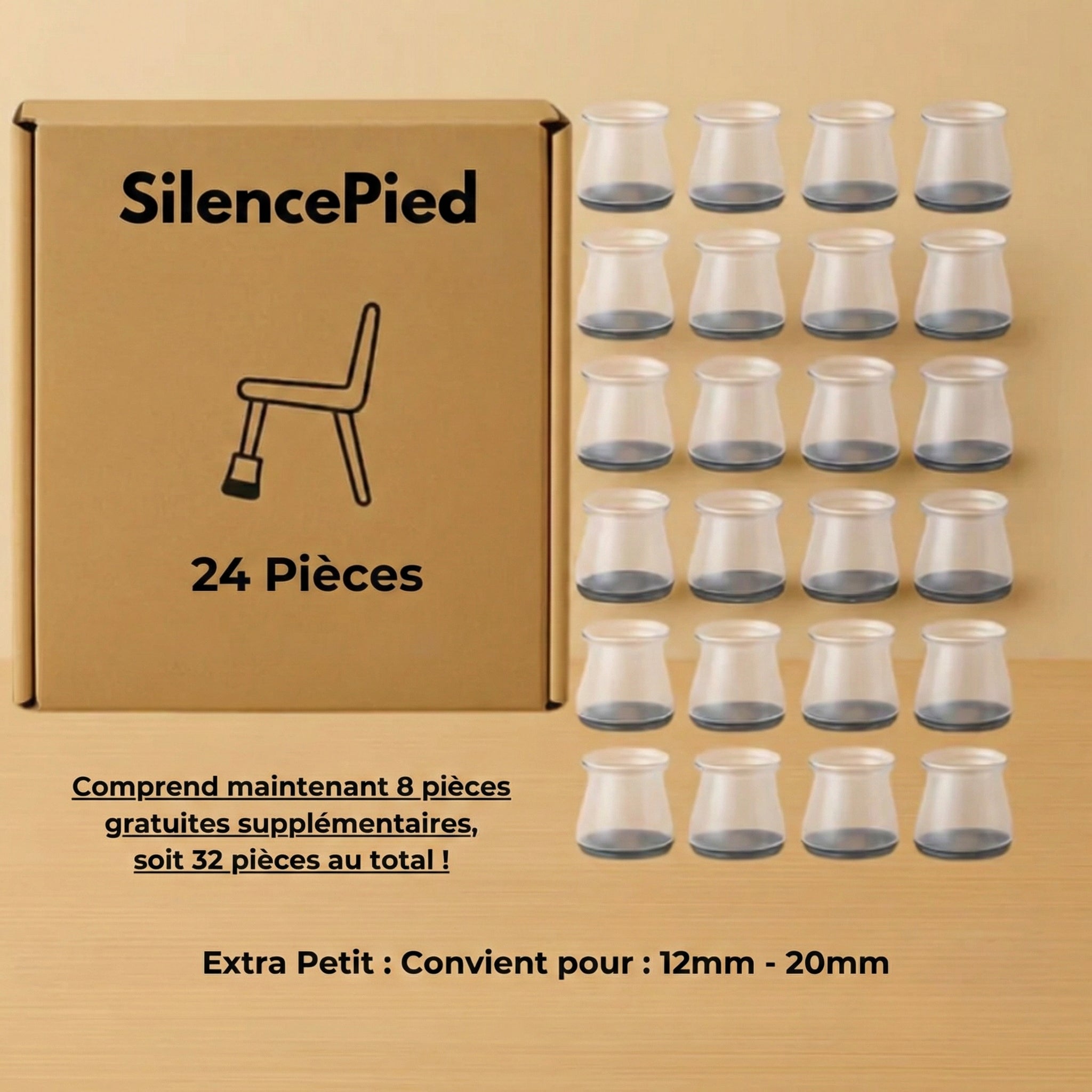 SilencePied™ – La meilleure protection insonorisante pour votre sol !