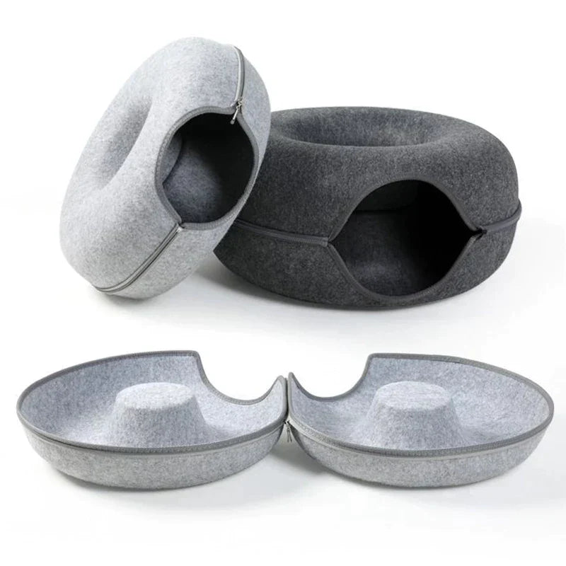 CercleDouillet™ – Abri Doux en Forme de Donut pour Détente et Amusement