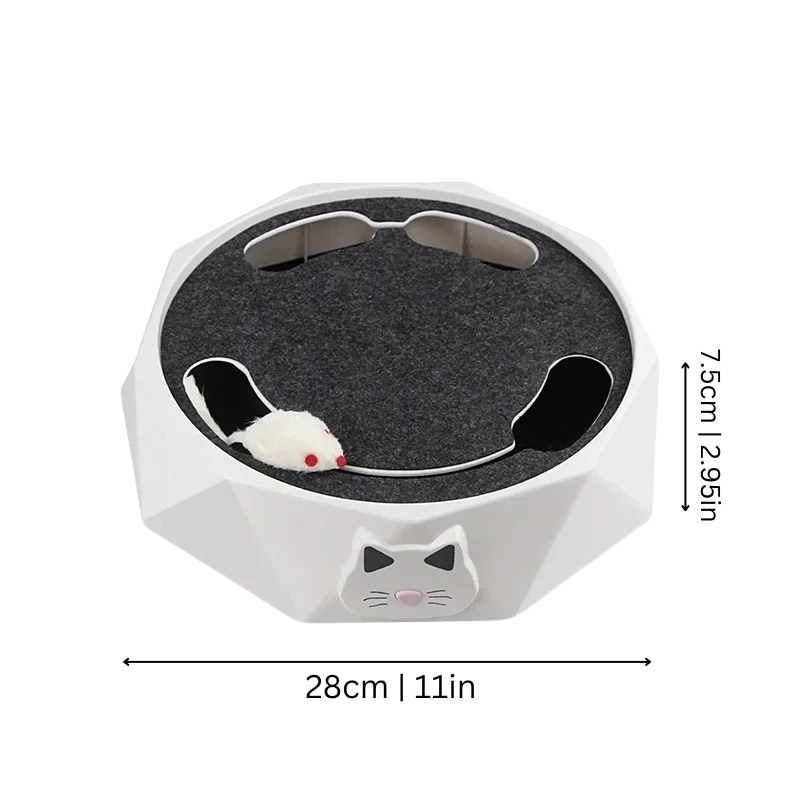 ChasseFéline™ – Jouet interactif irrésistible qui stimule l'instinct de chasse de votre chat