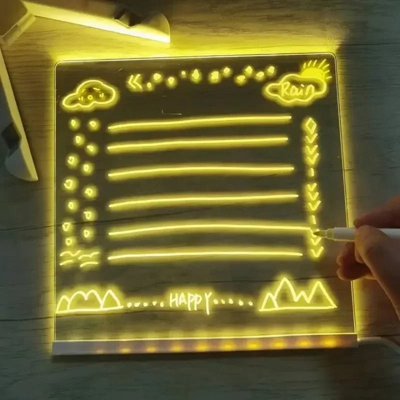 Tableau de Dessin LED Éclairant