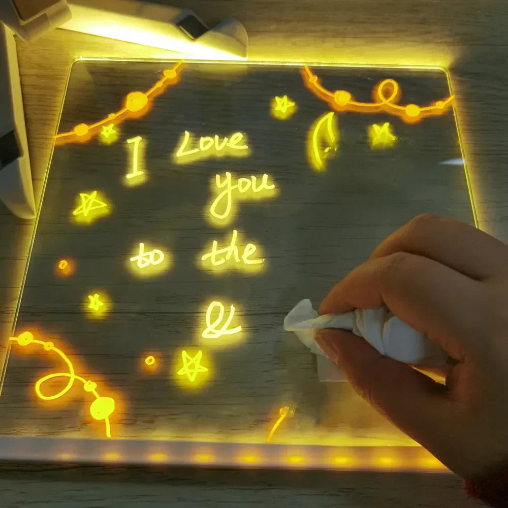 Tableau de Dessin LED Éclairant