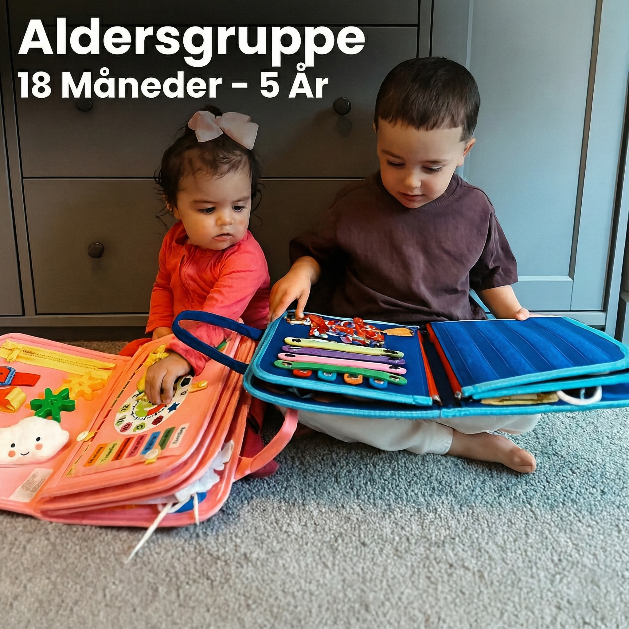 Tableau Sensoriel d'Activités Montessori - Éveil et Découverte