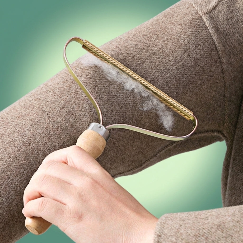 ÉcoDépoussiéreur™ – Épilateur de peluches pour un nettoyage facile et doux