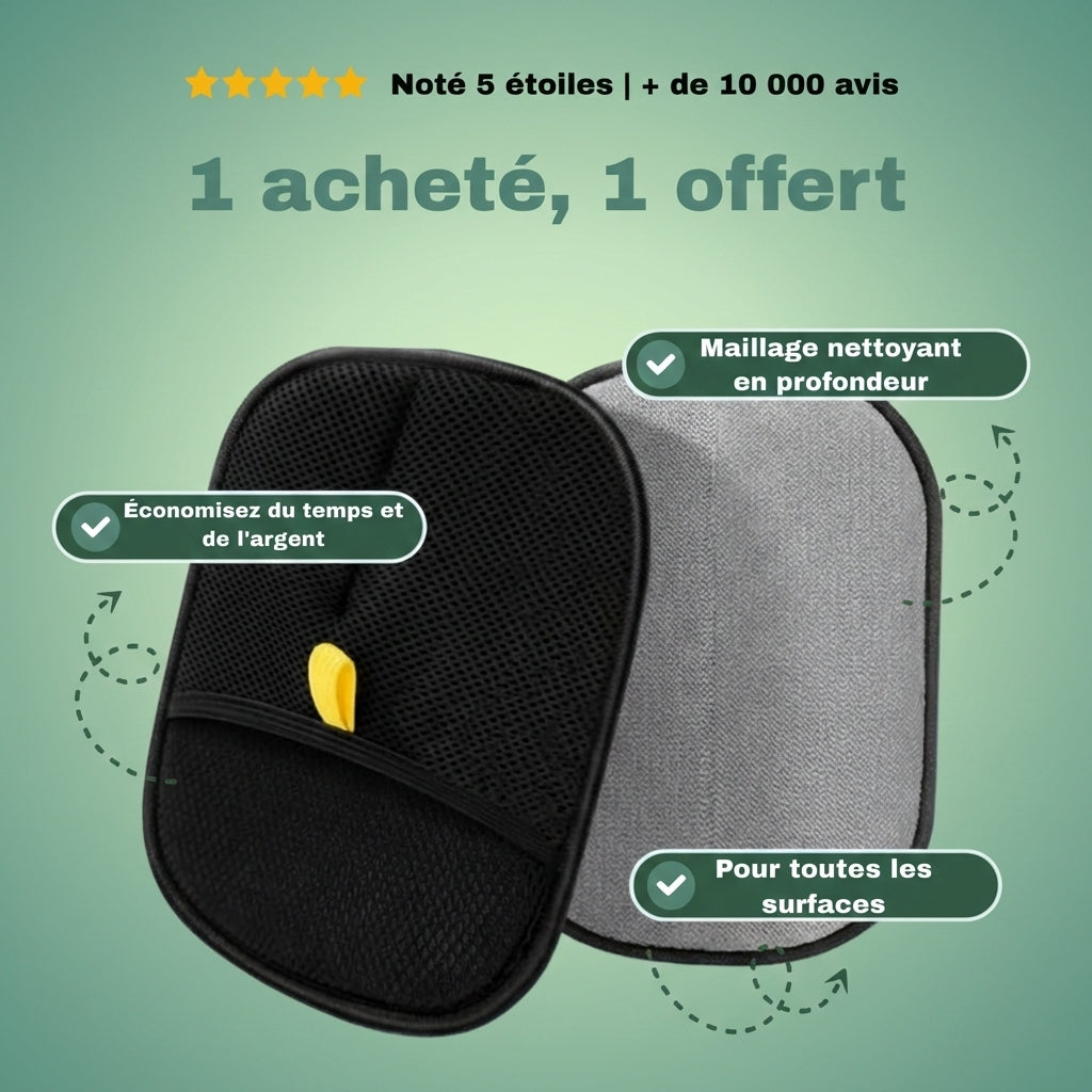 Gant Magique Anti-Poils™ – La solution électrostatique (1 ACHETÉ = 1 OFFERT)