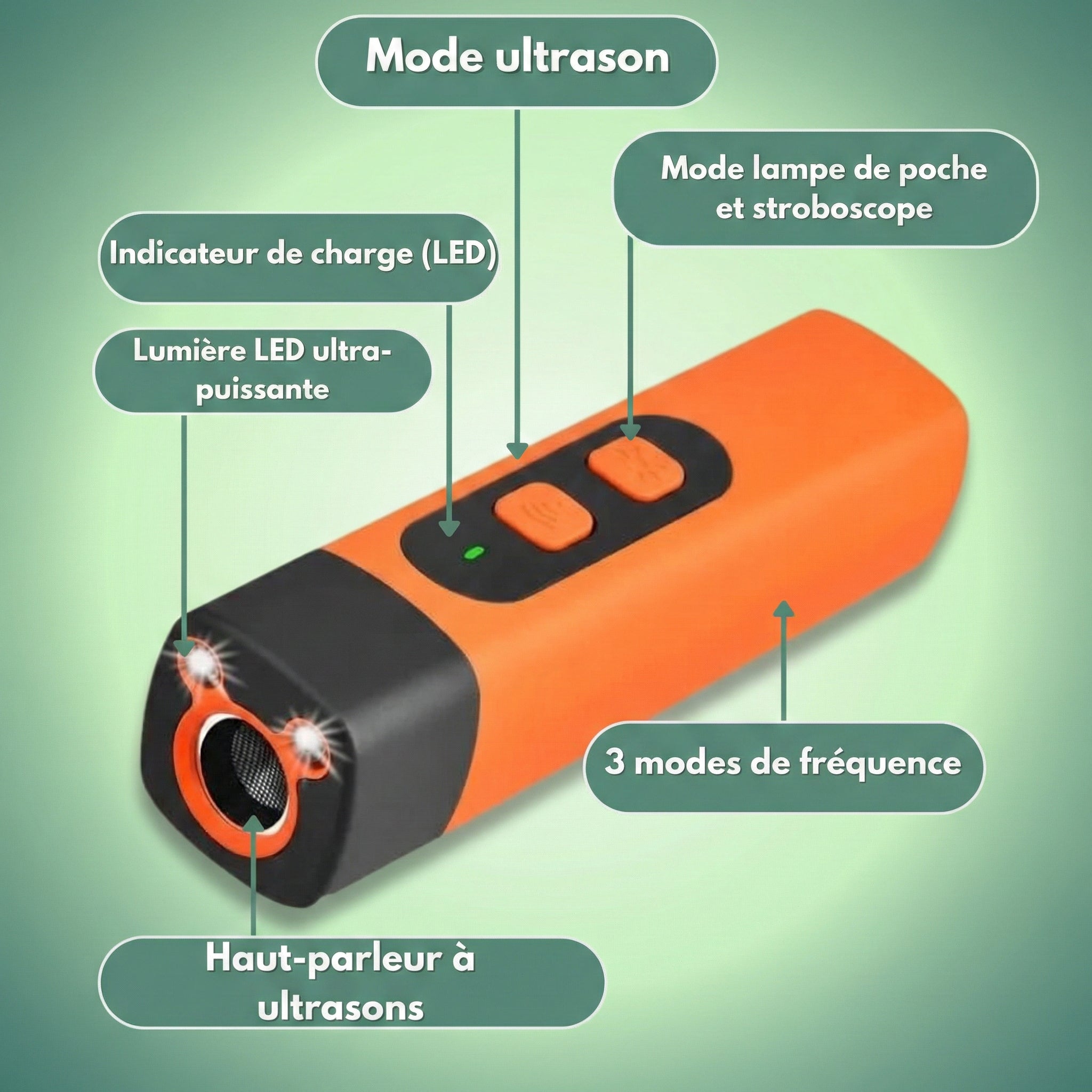 SoniDress™ Pro – Dressage Ultrasonique Doux pour une Maison Sereine