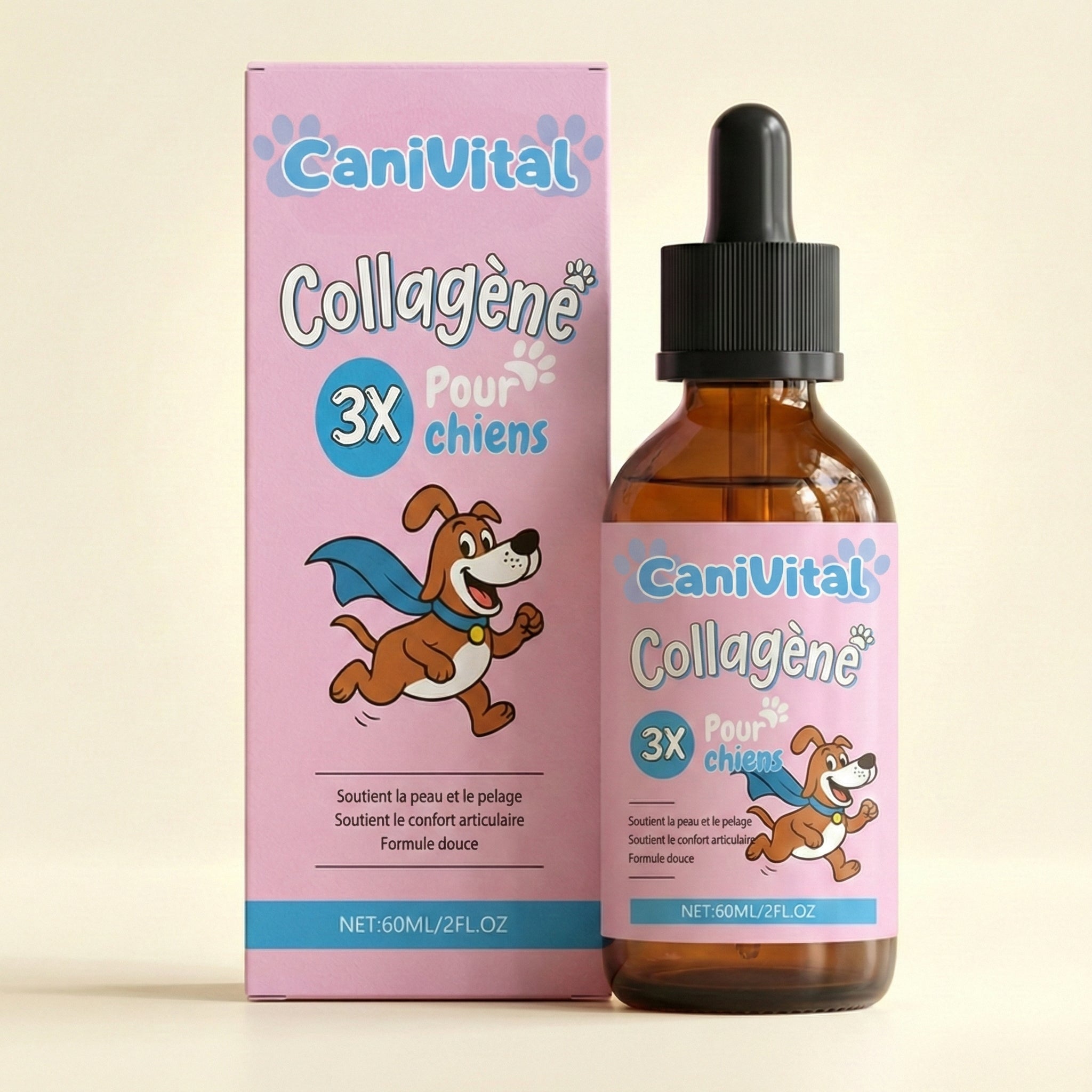 CaniVital™ – Collagène Liquide Premium