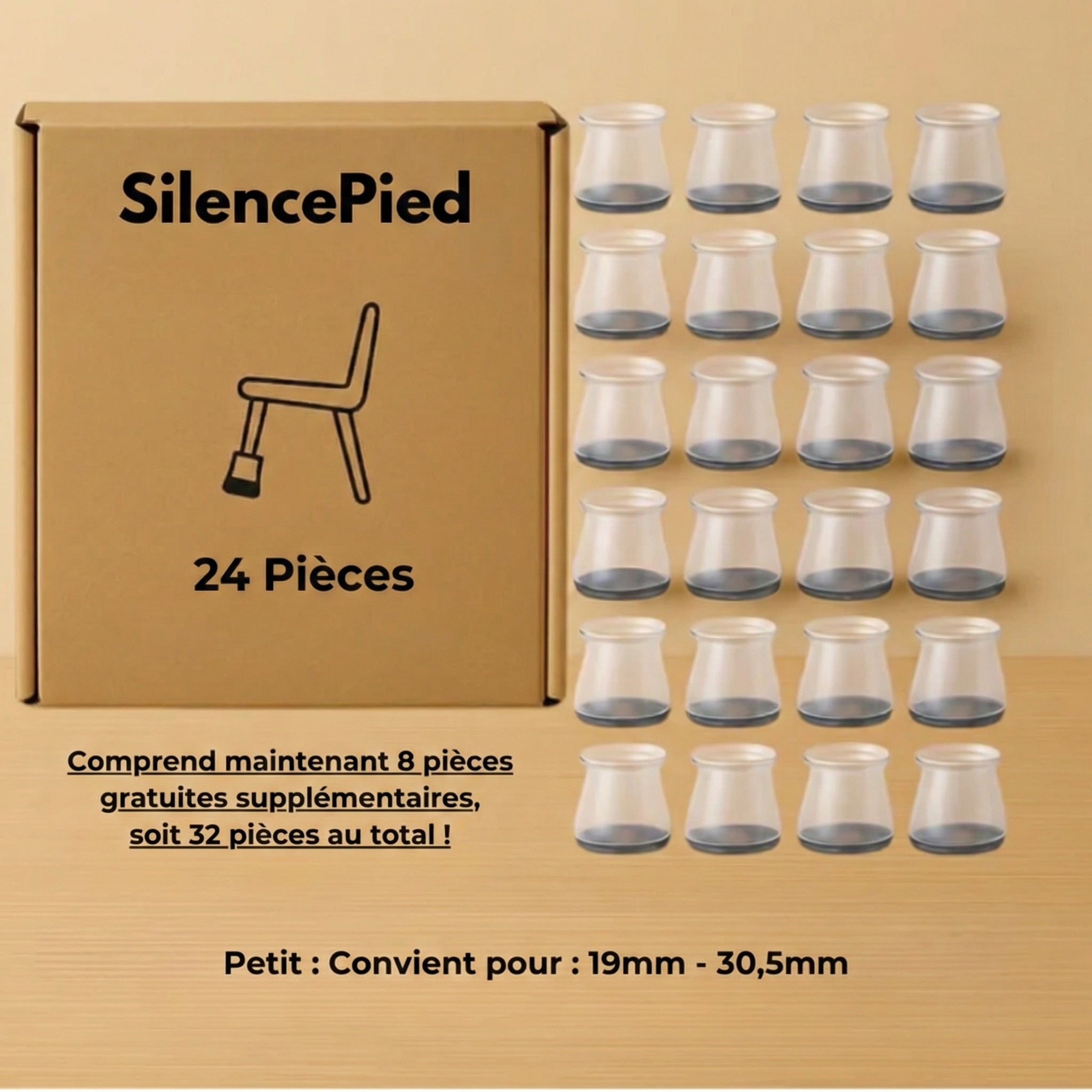 SilencePied™ – La meilleure protection insonorisante pour votre sol !