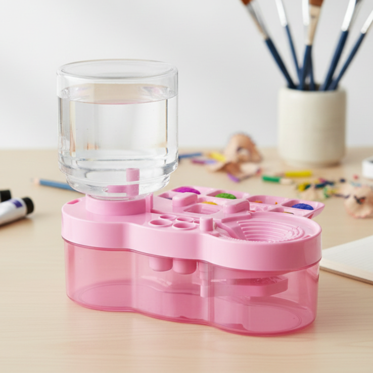 Station de Nettoyage Professionnelle pour Pinceaux